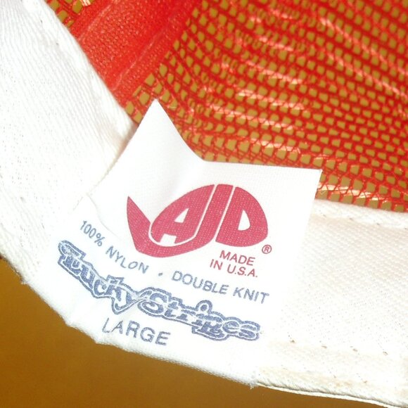 Cleveland Browns Vintage 80s 90s AJD Mesh Trucker Snapback hat New Nfl - Picture 3 of 4